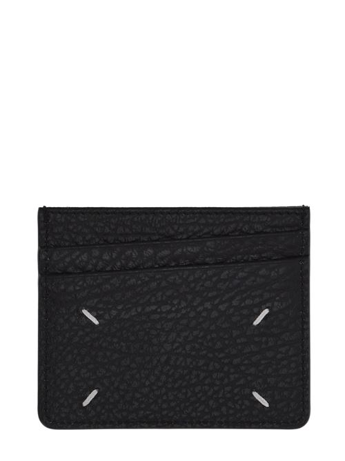 Pebbled-effect asymmetric cardholder Maison Margiela | SA1VX0006P4455T8013